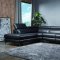 Axel Power Motion Sectional Sofa in Black by Beverly Hills