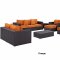 Convene Outdoor Patio Sofa Set 9Pc 2161 Choice of Color - Modway
