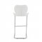 D1446BS Barstool Set of 4 in White PU by Global