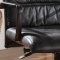 Jairo Office Chair 92565 Vintage Black Top Grain Leather by Acme