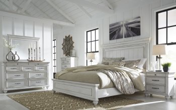 Kanwyn Bedroom 5Pc Set B777 in White by Ashley w/Options [SFABS-B777-Kanwyn]