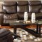 600561 Denisa Motion Sofa in Brown Bonded Leather w/Options