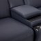 Hudson Power Motion Sectional Sofa Slate Leather - Beverly Hills