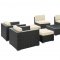 Convene Outdoor Sectional 10Pc Set Choice of Color by Modway