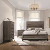 Watson 5Pc Bedroom Set 212421 in Grey Oak by Coaster w/Options