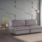 Ava Sofa Bed in Light Gray Fabric by Istikbal