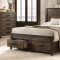 Woodmont 5Pc Bedroom Set 222631 in Rustic Brown by Coaster