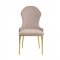 Caolan Dining Chair 72469 Set of 2 in Tan & Lavender by Acme