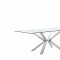 Juno 732 Chrome Dining Table w/Glass Top & Optional Chairs