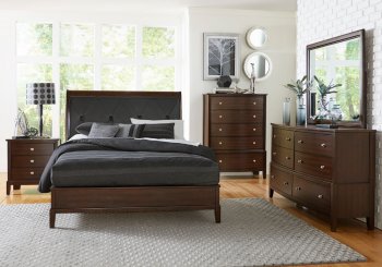 Cotterill Youth Bedroom 4Pc Set 1730 in Cherry by Homelegance [HEKB-1730-Cotterill Cherry]