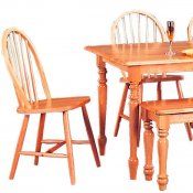 Benson Dining Set 6Pc in Natural by Coaster