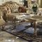 Dresden 83160 Coffee Table in Gold Tone Patina by Acme w/Options