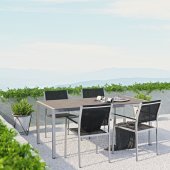 Shore Outdoor Patio Dining 5Pc Set EEI-2483 by Modway