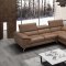 A973b Sectional Sofa in Caramel Premium Leather by J&M