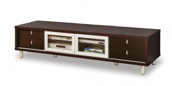 M722TV Wenge TV Stand with Sliding Doors [GFTV-M722TV-W]