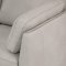 Matias Chair 55017 in Dusty White Leather by Mi Piace