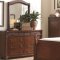 Rich Cherry Finish Classic Bedroom Set w/Queen Bed & Options