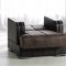Elegant Two-Tone Living Room with Storage Sleeper Sofa
