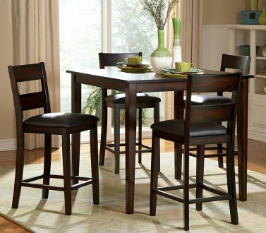 2425-36 Griffin Counter Height 5Pc Dining Set by Homelegance