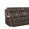 Sawyer Motion Sofa 602331 in Brown by Coaster w/Options