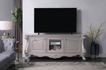 Bently TV Stand 91663 in Champagne by Acme w/Options [AMWU-91663 Bently]