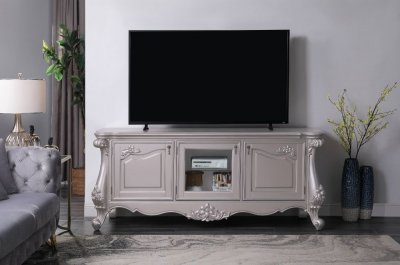 Bently TV Stand 91663 in Champagne by Acme w/Options
