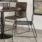 Clora Dining Room Set 5Pc 110280 in Walnut by Coaster w/Options