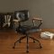 Brancaster Office Desk 92790 in Aluminum by Acme w/Options