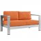 Shore Outdoor Patio Sofa 4Pc Set Choice of Color 2567 by Modway