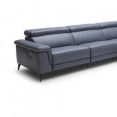 Hendrix Power Motion Sectional Sofa in Slate by Beverly Hills
