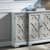 Adelle Console Table AC00279 in Light Teal by Acme