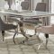 Antoine Dining Table 108811 by Coaster w/Chrome Base & Options