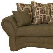 Green Fabric Traditional Sofa & Loveseat Set w/Optional Chair