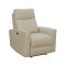 Miguel Power Motion Sofa & Loveseat Set MNY2725 in Ivory Leather