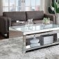 Malish Coffee Table 83580 in Mirror by Acme w/Options