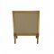 Daesha Accent Chair 50838 in Beige Fabric & Antique Gold by Acme
