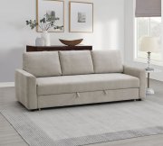Haran Sleeper Sofa LV03130 in Beige Fabric by Acme