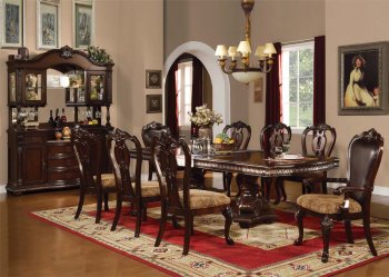 10295 Anondale Dining Table Cherry in w/Options by Acme [AMDS-10295 Anondale]