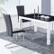 D8055 Dining Table in Black & White by Global w/Options