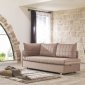 Day & Night Sofa Bed in Cappuccino Fabric by Casamode w/Options