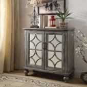 Velika Console Table 90284 in Weathered Gray by Acme