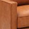 Newport Sofa & Loveseat Set Leather Italia in Camel w/Options
