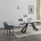 Swan Extension Dining Table by J&M w/Optional Venice Chairs
