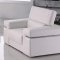 Sierra Sofa in White Bonded Leather by American Eagle Furniture