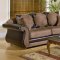 2700 Vicky Sofa & Loveseat Set in Mocha/Chocolate by Chelsea
