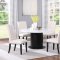 Sherry Dining Table 115490 in Rustic Espresso & White by Coaster