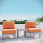 Shore Outdoor Patio 3Pc Set Choice of Color EEI-2598 by Modway