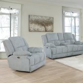 Waterbury Power Motion Sofa 602561P in Gray by Coaster
