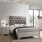 Salford 5Pc Bedroom Set 222721 in Silver by Coaster w/Options