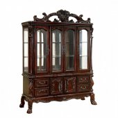Medieve CM3557CH-HB Buffet with Hutch in Cherry